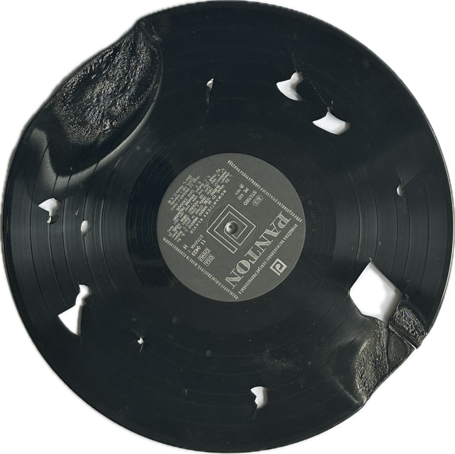 Milan Knížák, Broken Vinyl-Serie (August 2025)