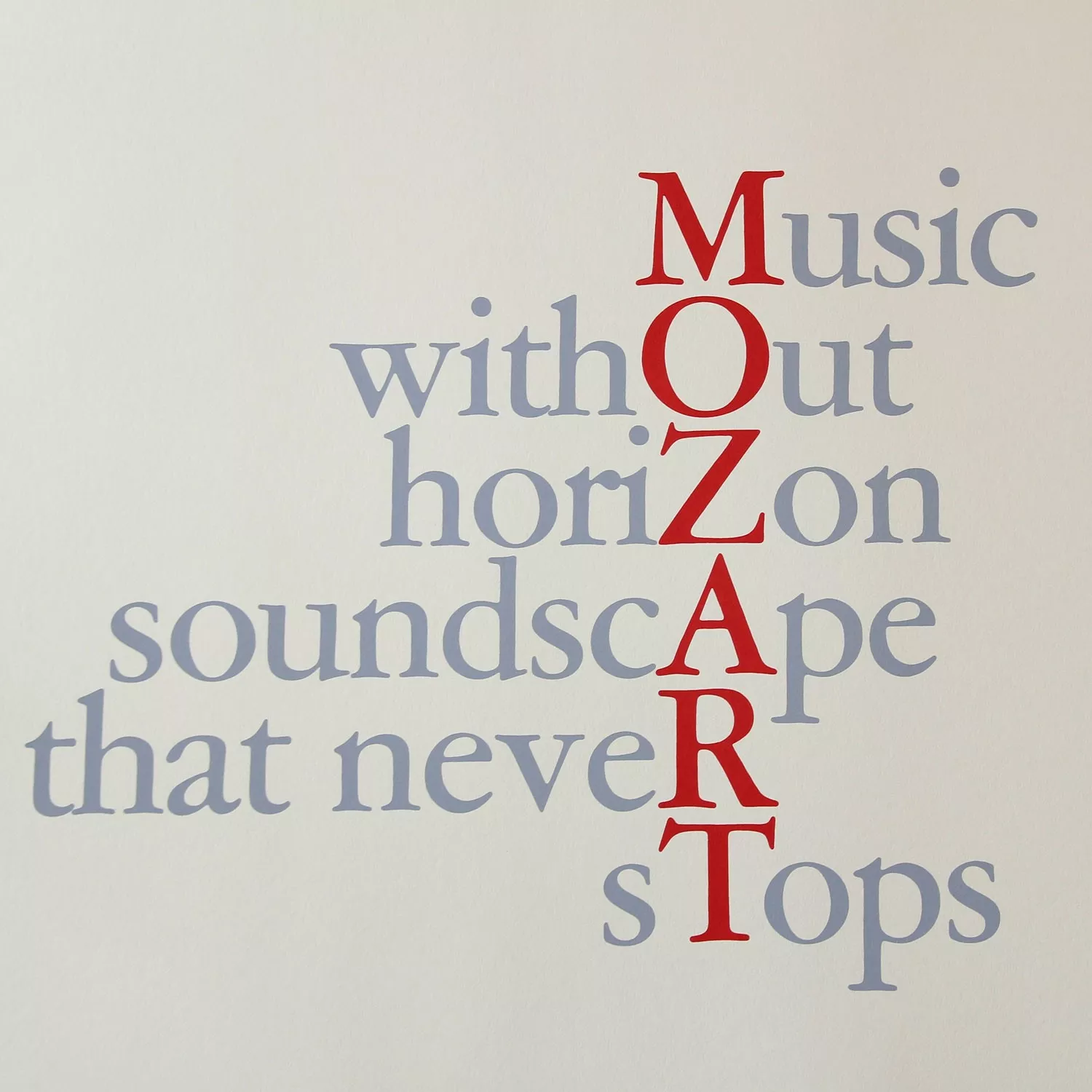 John Cage (mesostichons)